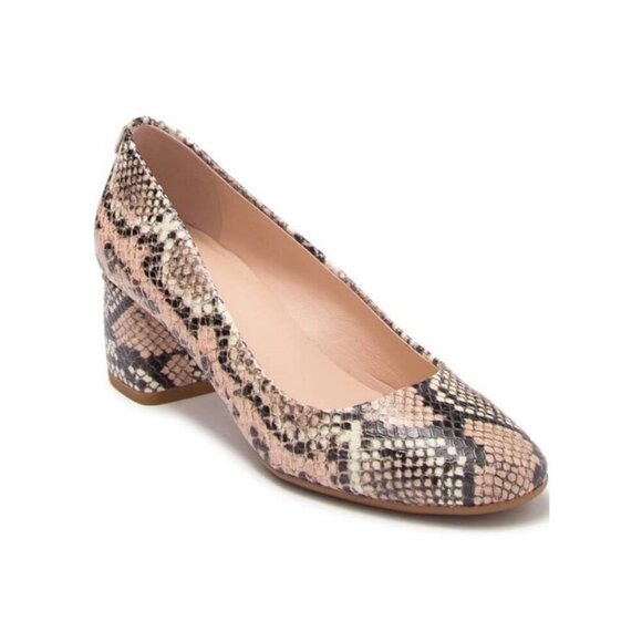 Kate Spade $228 NWT Beverly Pumps in Pale Vellum Snake Print Women's Sz 6.5M - Picture 3 of 10